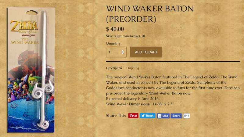 Zelda Wind Waker Baton | Screenshot