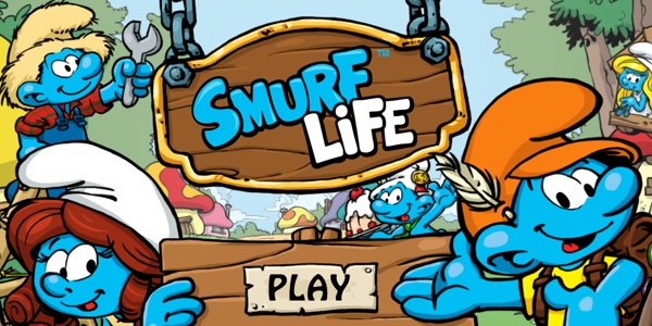 Review Smurf Life Smurf Village Bertemu Dengan The Sims