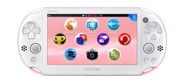 PS Vita Pink Front