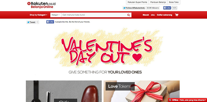 8 diskon dan promo toko online Indonesia di hari Valentine