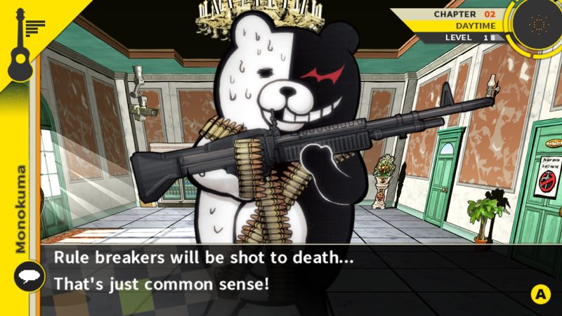 Danganronpa 2 | Screenshot Monokuma