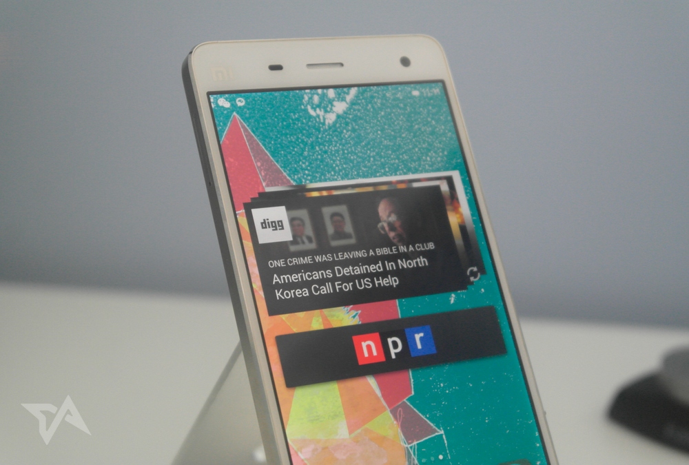 Review Xiaomi Mi 4 dengan skin Android MIUI