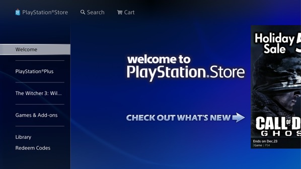 playstation store library