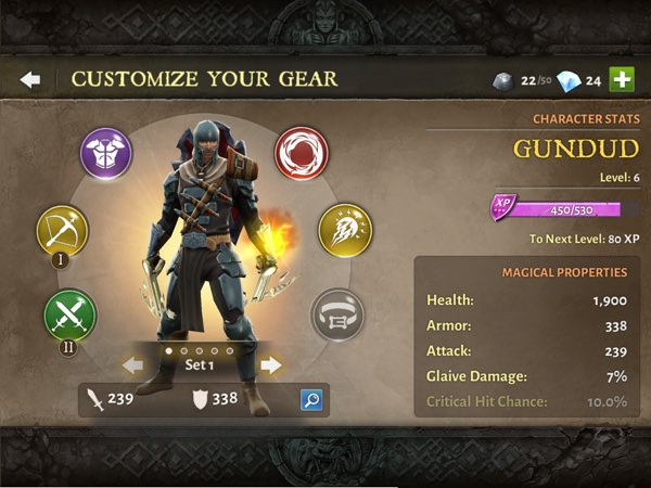 dungeon hunter 5 gear guide