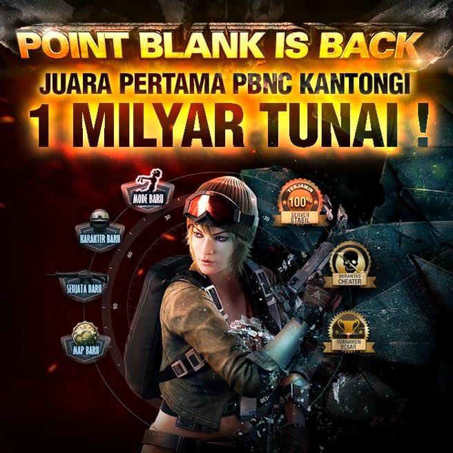 Point Blank Pindah Kepemilikian Menjadi Milik Garena