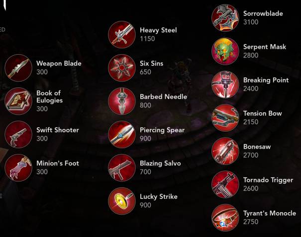 Vainglory Item Weapon | Screenshot