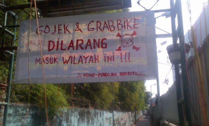 Mengapa ojek benci Go Jek dan GrabBike