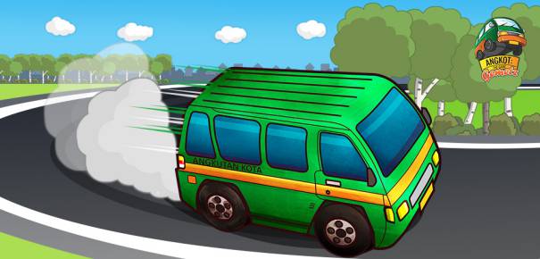 Angkot the Game: Gemetz - Endless Runner Bertema Angkot
