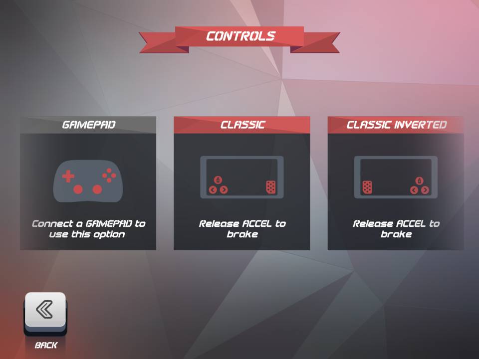 Horizon Chase Control Setting | Screenshot