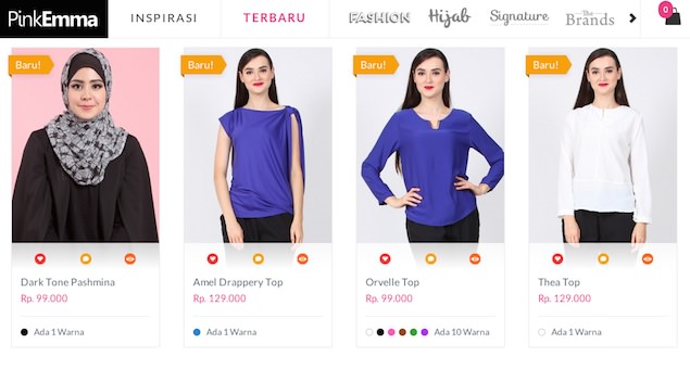 9 website e commerce  fashion  terbaik di Indonesia