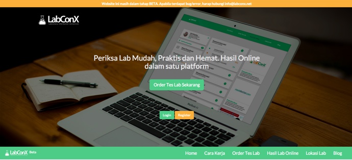 Labconx layanan periksa kesehatan online