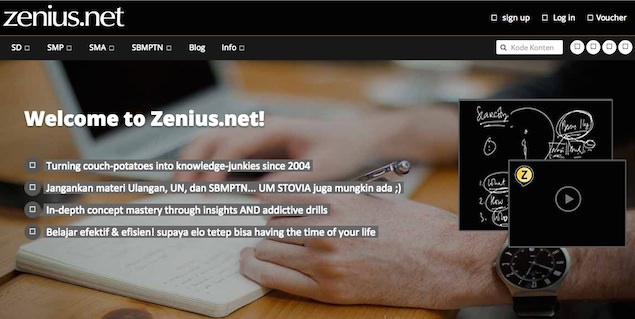Zenius kumpulan startup pendidikan indonesia