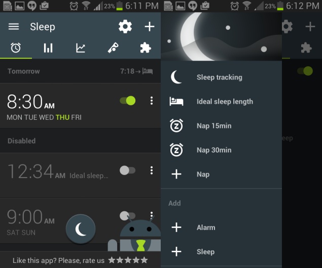 Sleep as android