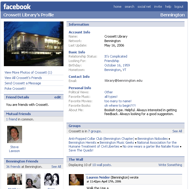 Facebook 2006