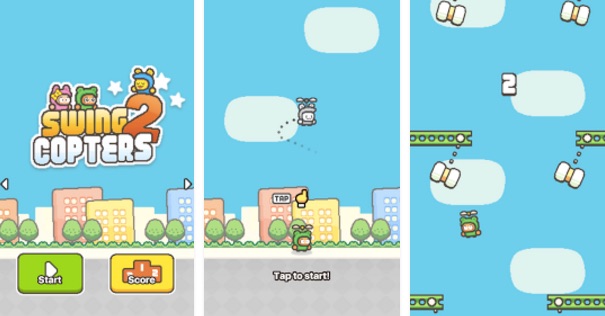 Kreator Flappy Bird Rilis Game Baru Berjudul Swing Copters 2