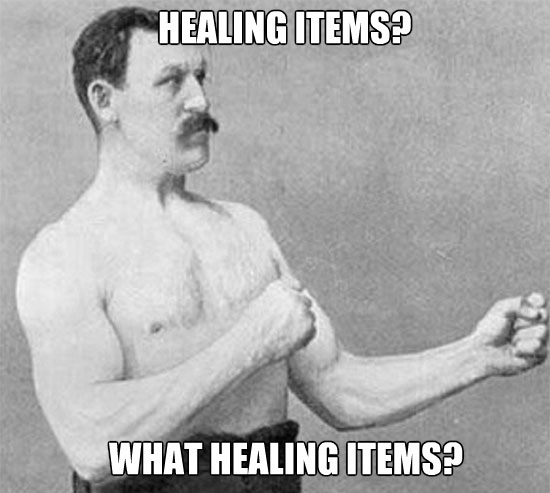 Healing Items | Meme