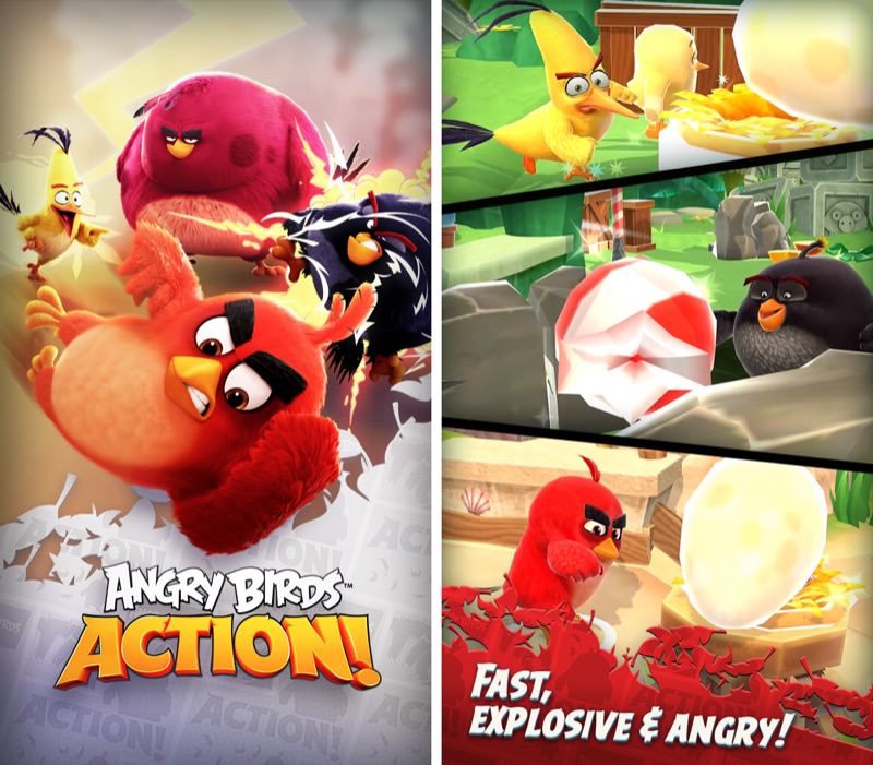 Angry Birds Action | Screenshot 1