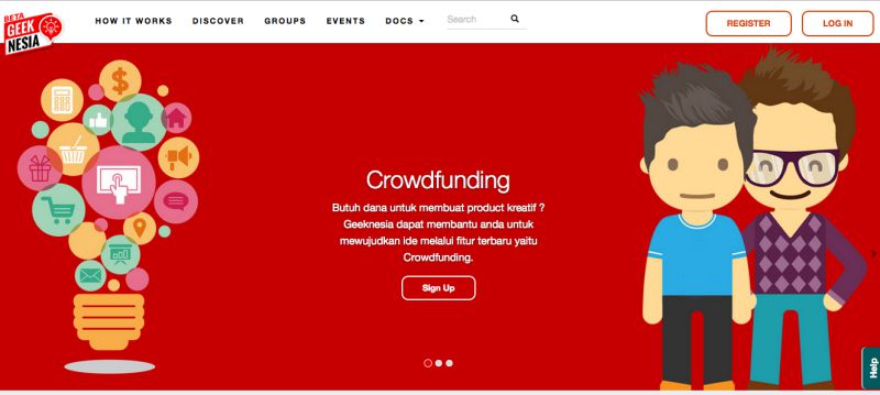 Geeknesia Crowdfunding Platform