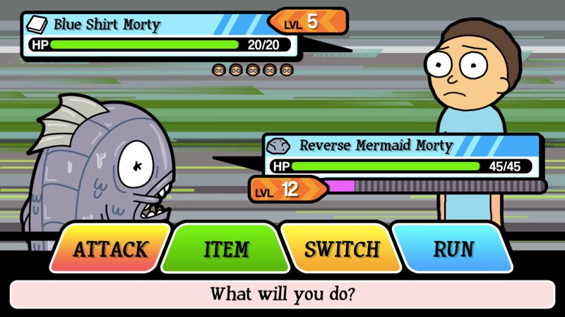 Pocket Mortys | screenshot