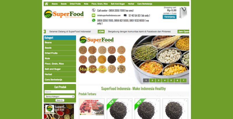 superfoodindonesia screenshot