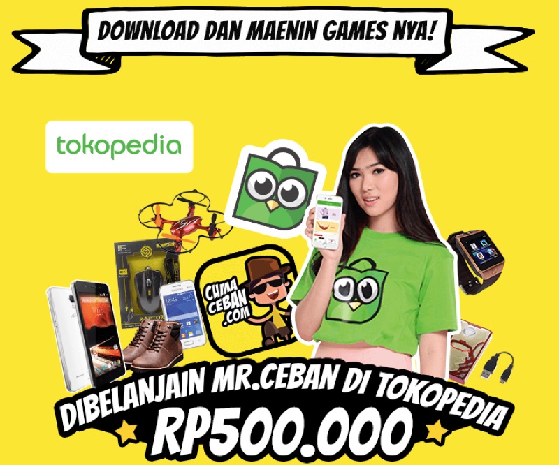 CumaCeban Tokopedia | Poster