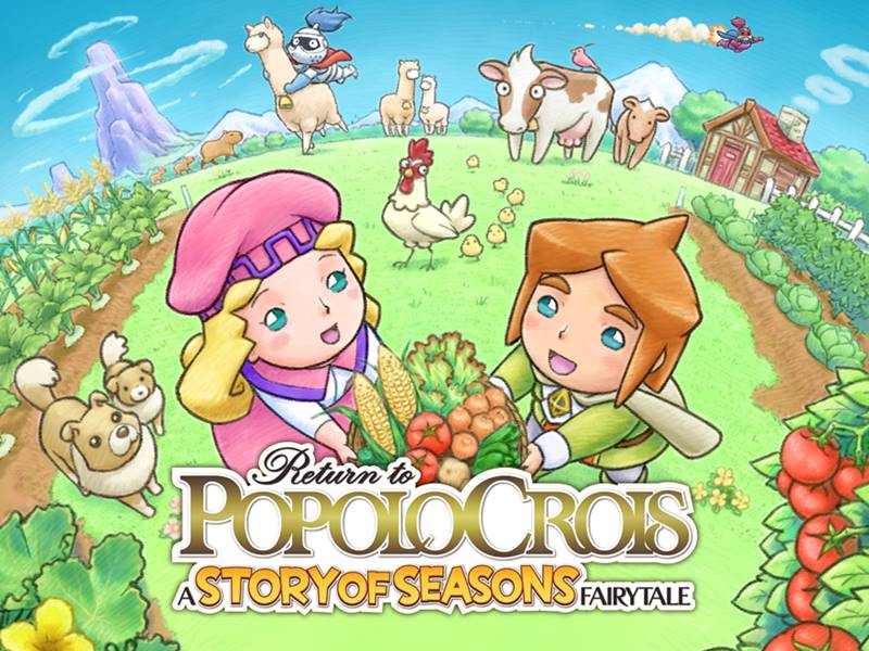 Game Wajib Main Maret 2016 - Return to PopoloCrois A Story of Seasons Fairytale | Cover Art