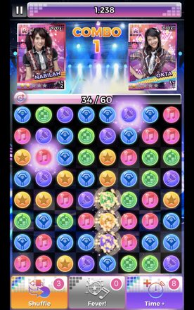 JKT48 Puzzle Stage | Screenshot