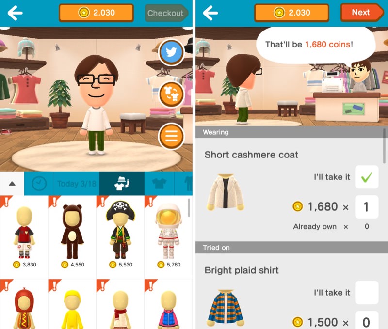 Nintendo Miitomo | Screenshot 5