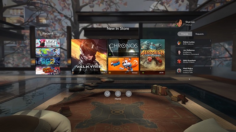 Oculus Rift Oculus Home | Screenshot