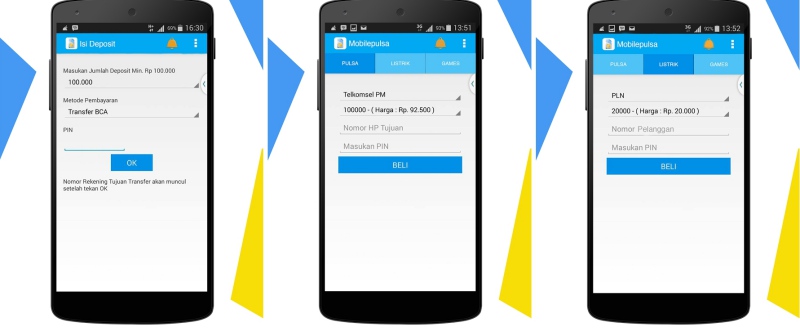 screenshot aplikasi mobilepulsa
