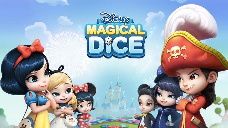 Disney Magical Dice Line Lets Get Rich Dengan Tema Disney