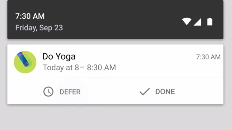 Google Calendar Goals 1