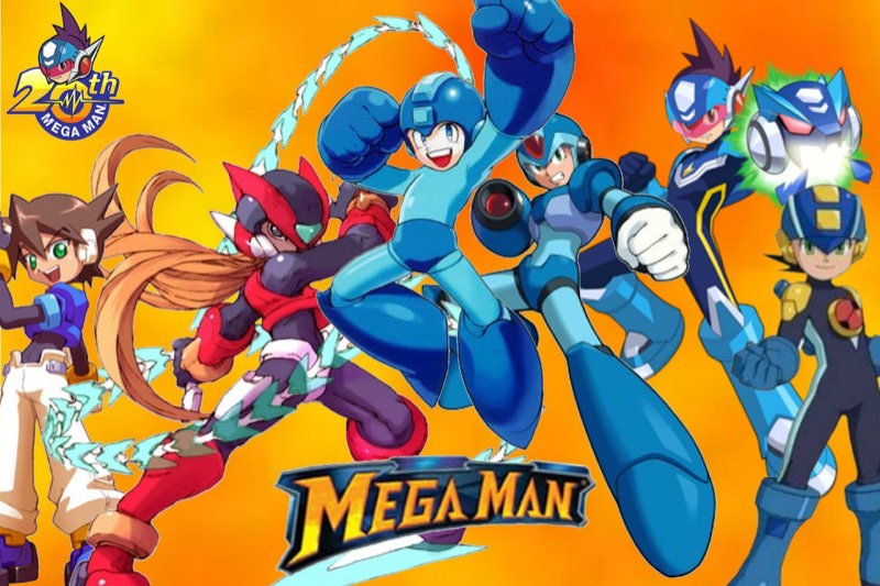 Mega Man 20th Anniversary | Artwork