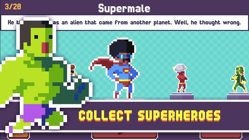 Pixel Super Heroes | screenshot 2