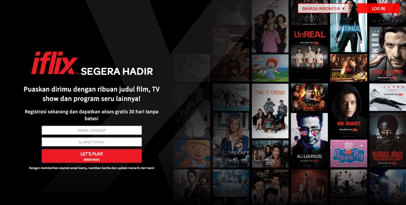 iFlix Registration