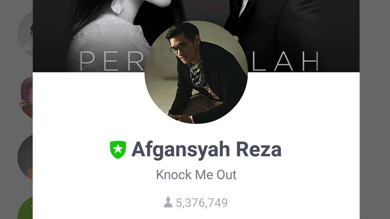 Afgansyah Reza LINE