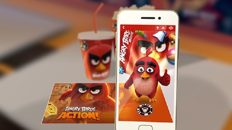 Angry Birds Action } Screenshot 10