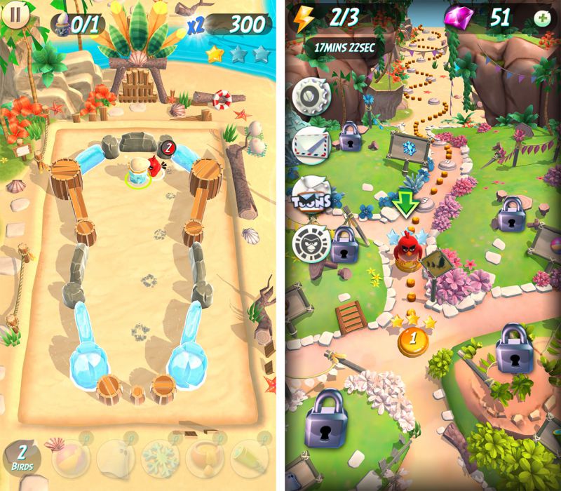 Angry Birds Action | Screenshot 2