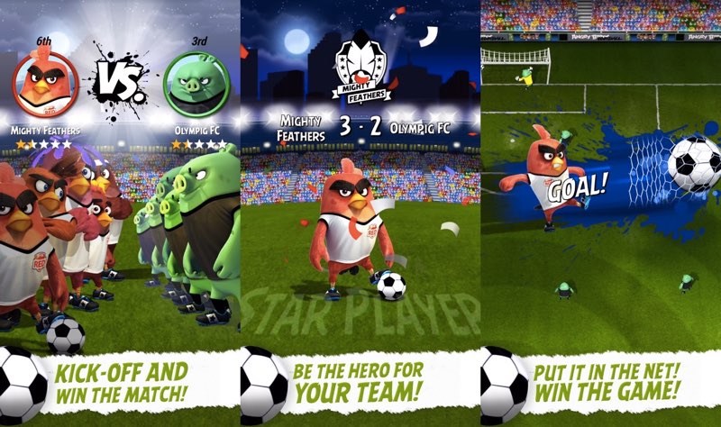 Angry Birds Goal | Screenshot