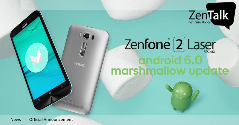 Asus Zenfone 2 Laser Marshmallow | Image