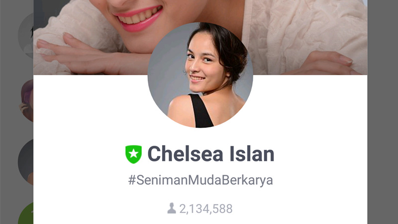 Chelsea Islan LINE