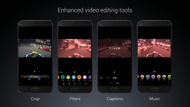 Fitur Edit Video MIUI 8