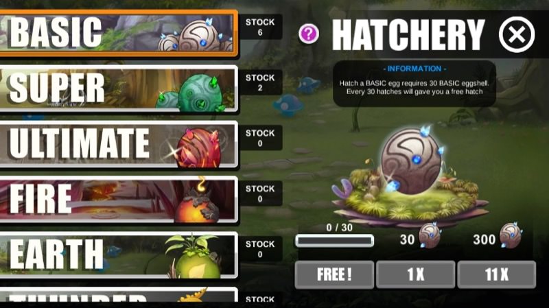Monster Age Hatchery | Screenshot