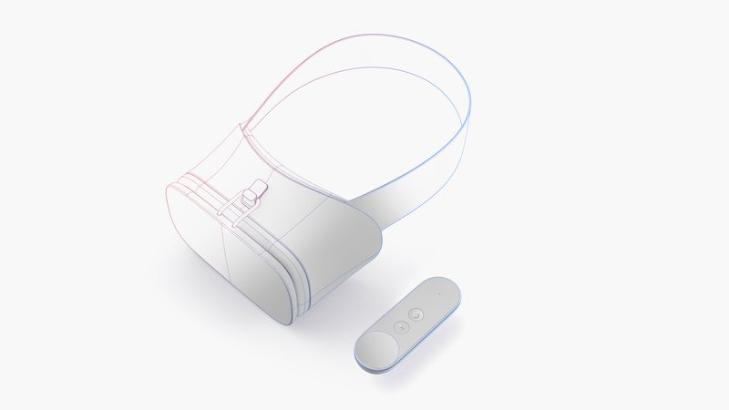 Perangkat VR Google Daydream | Ilustrasi