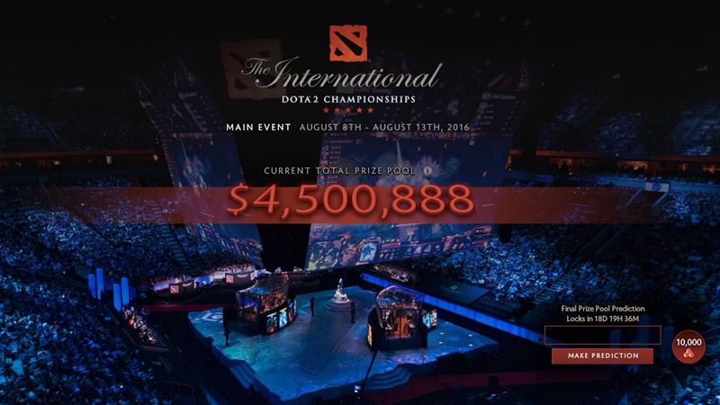 The International 2016 Battle Pass | Prize Pool