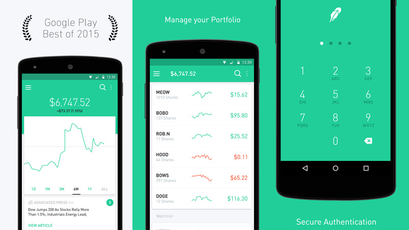 Google Play Award Pemenang 2016 Robinhood | Screenshot