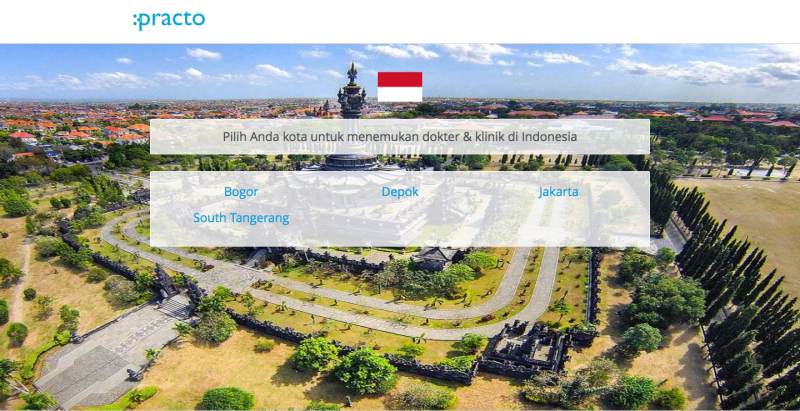 screenshot practo indonesia