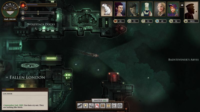 Sunless Sea - Screenshot