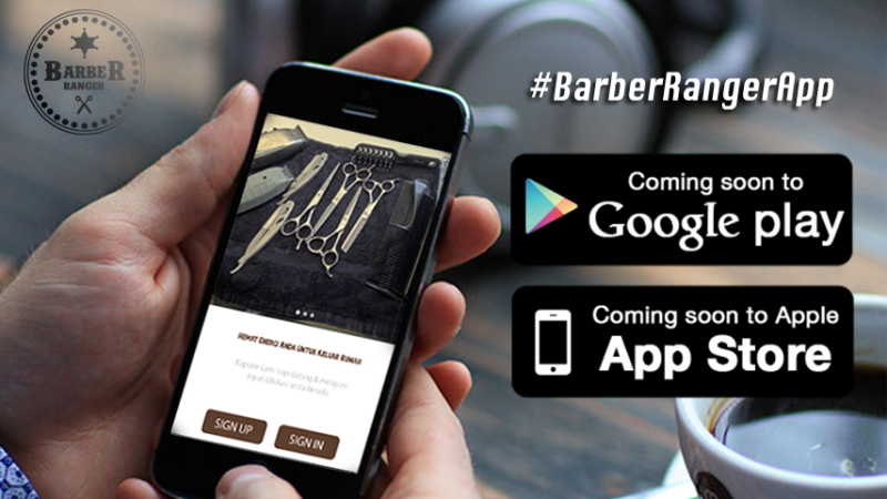 Aplikasi Barber Ranger | Ilustrasi
