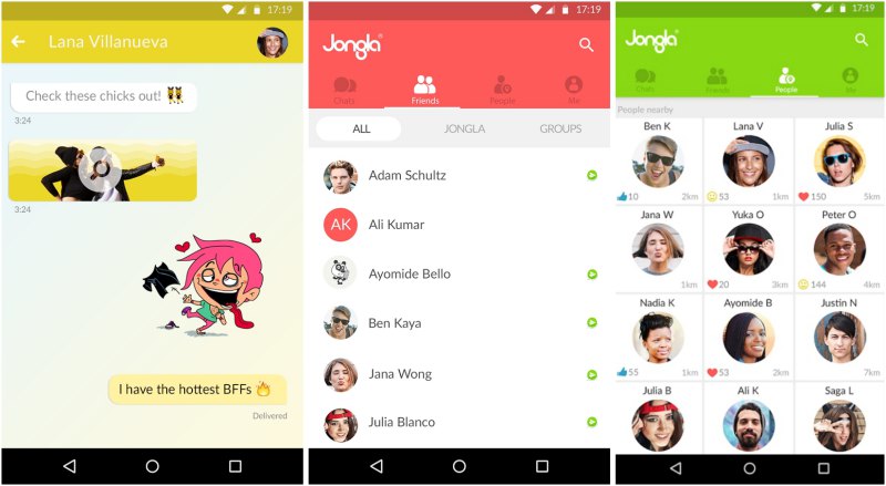 Aplikasi Jongla | Screenshot